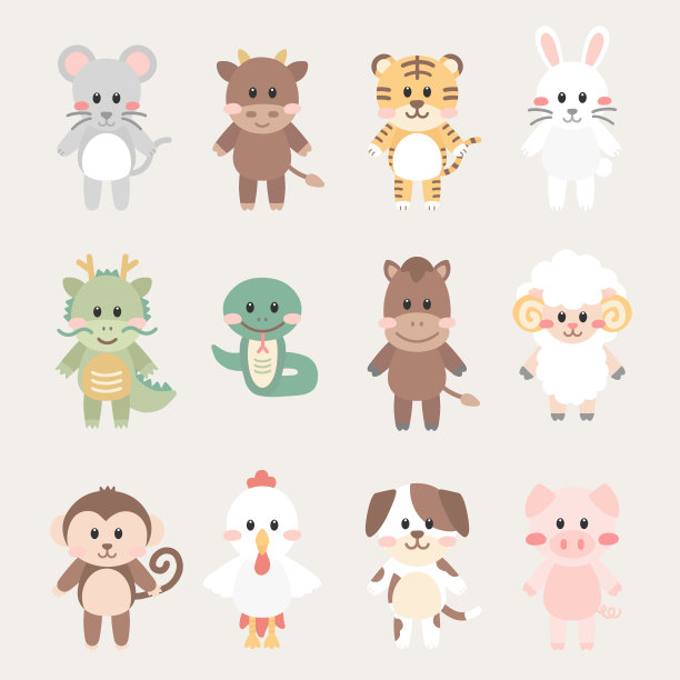 十二生肖插图