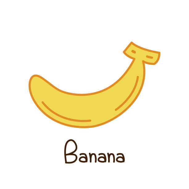 卡通香蕉