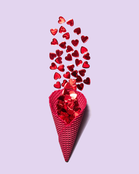 浪漫冰淇淋海报
