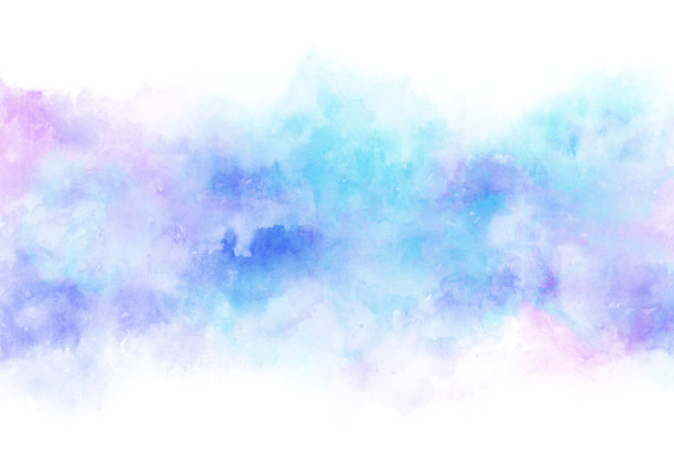 简约水彩背景水彩元素