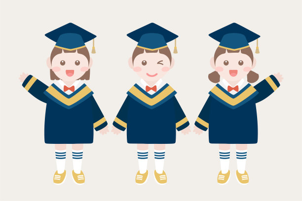 幼儿园毕业典礼邀请卡