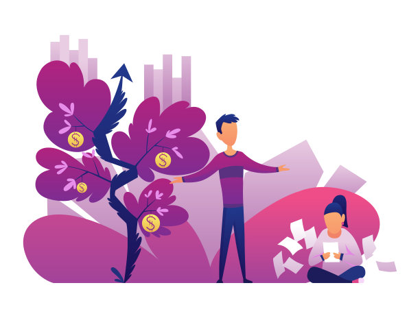 扁平矢量人物绘制