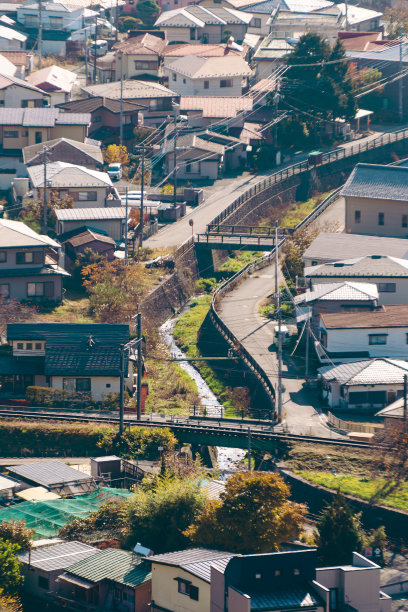 日本街景风景浮世绘