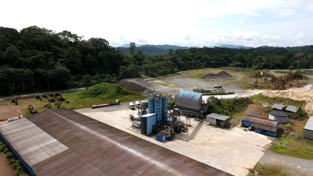 水电站建设工地