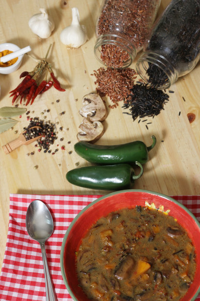 肉汤,膳食,大蒜