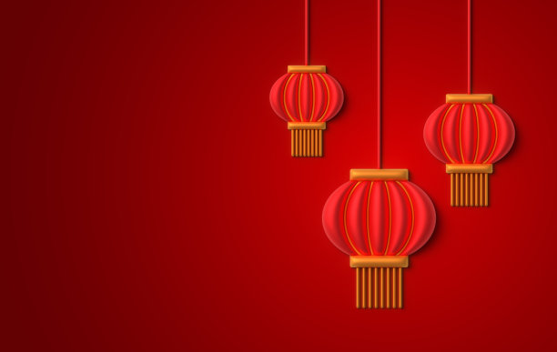 春节,中国灯笼,十二生肖