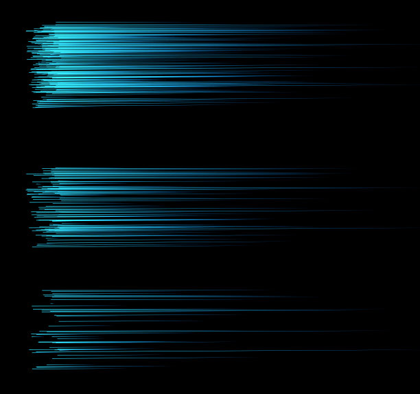 蓝色动感飘逸线条背景图