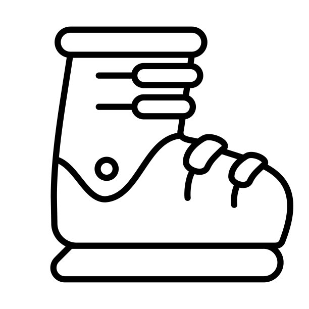 单鞋 图标 线条 icon