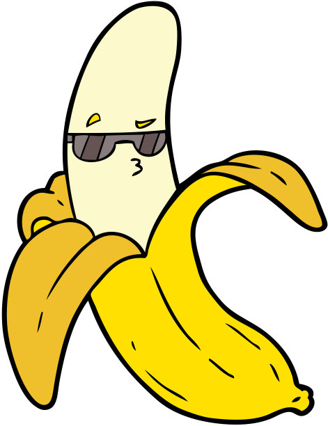 卡通香蕉