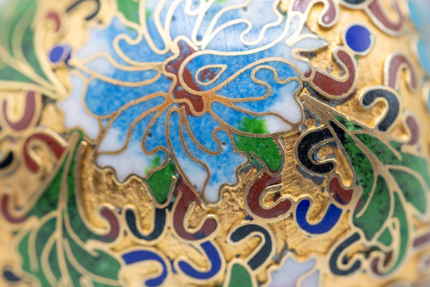 景泰蓝花纹图案