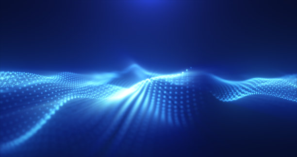 矢量彩色立体分形图案