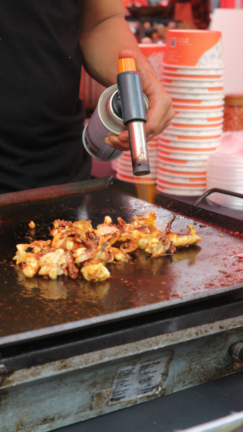 竖版餐饮美食烧烤