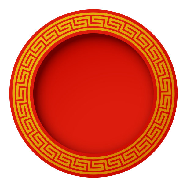 中国风底纹边框