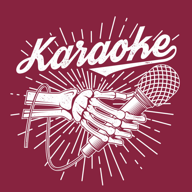 音响音符乐器唱吧唱k