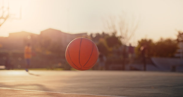 篮球公园背景