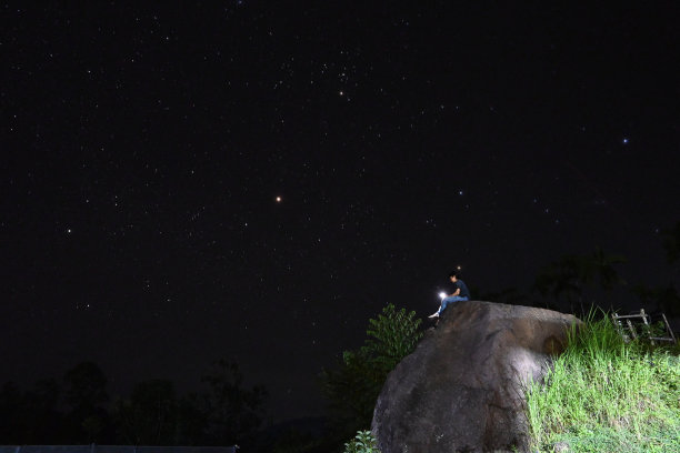 浪漫星空璀璨星空