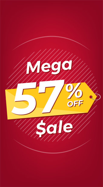 红色,百分比号,垂直画幅