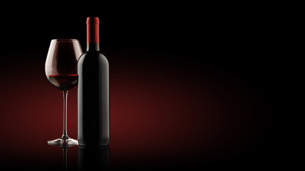 红酒广告背景