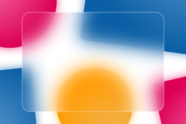 粉色星星圆形矢量图案