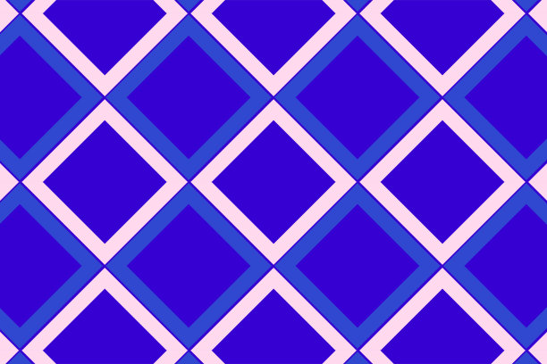 粉色星星圆形矢量图案