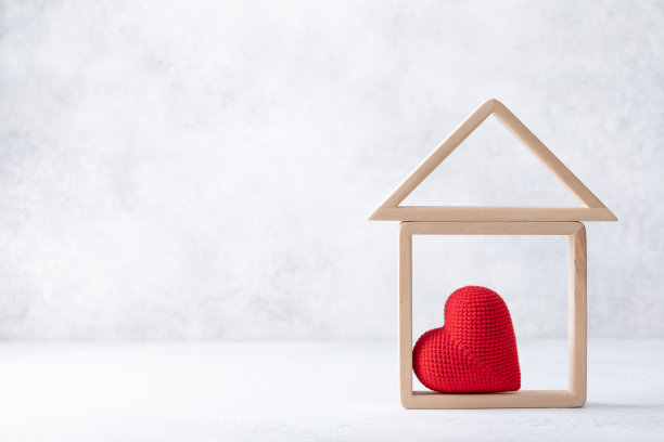 喜庆乔迁之喜背景图