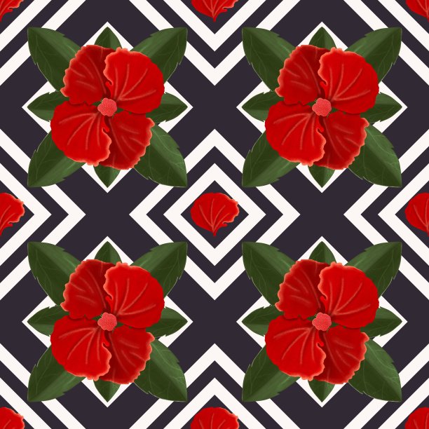 壁纸桌布窗帘印花