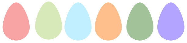 可爱矢量度假元素绿色