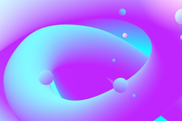 粉色星星圆形矢量图案