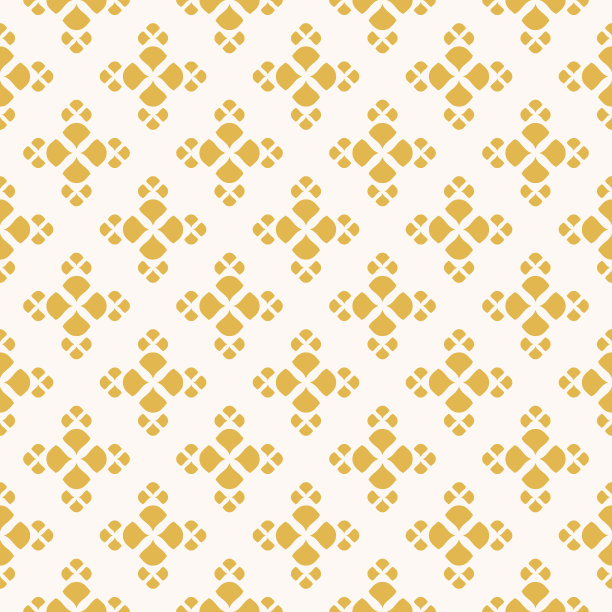 黄色摩洛哥印花地毯