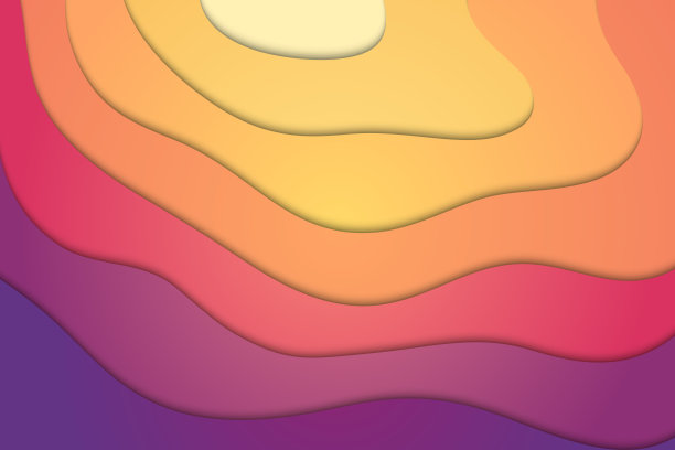 粉色星星圆形矢量图案