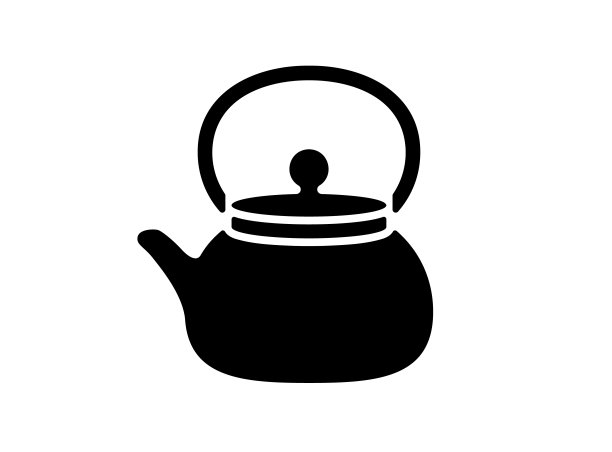 黑白紫砂logo标志
