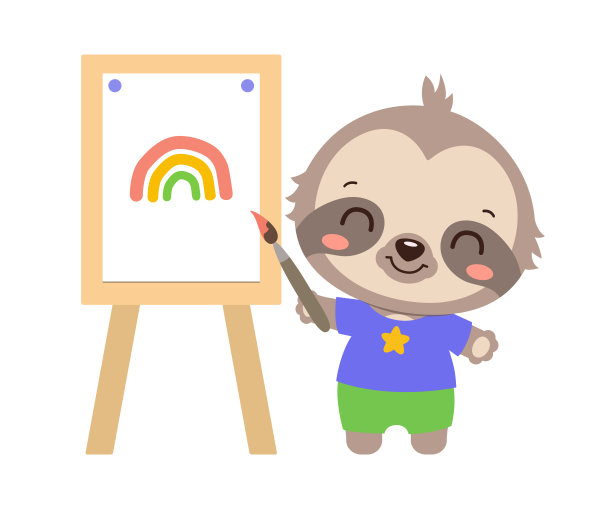 可爱q版创意动物