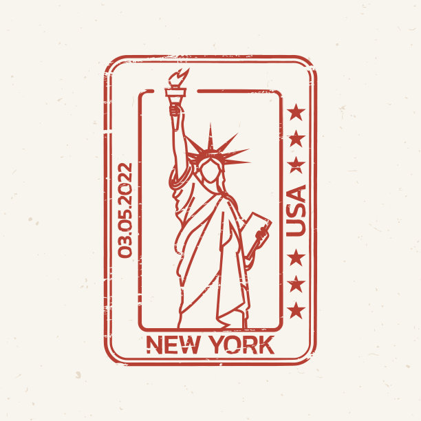 纽约插画宣传素材背景