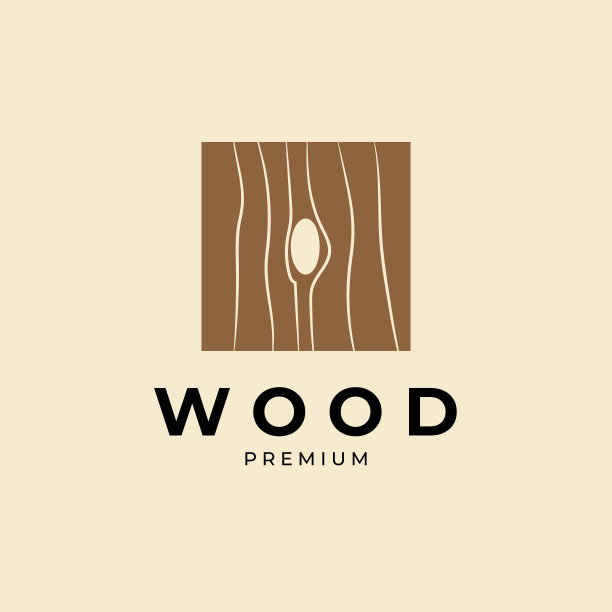 木业木材公司logo标志设计