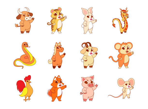 十二生肖插图