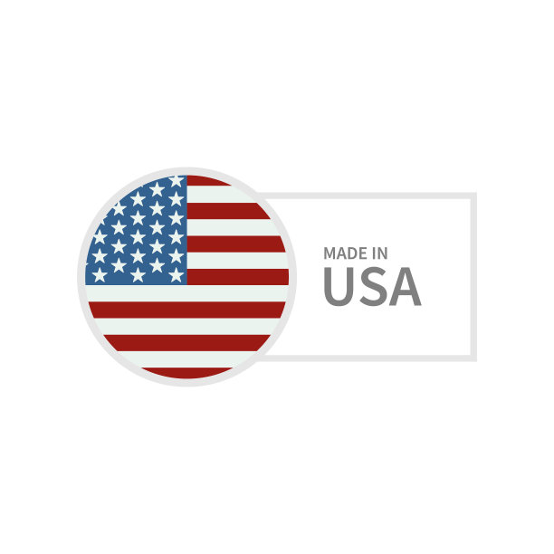 圆形徽章现代扁平风格图