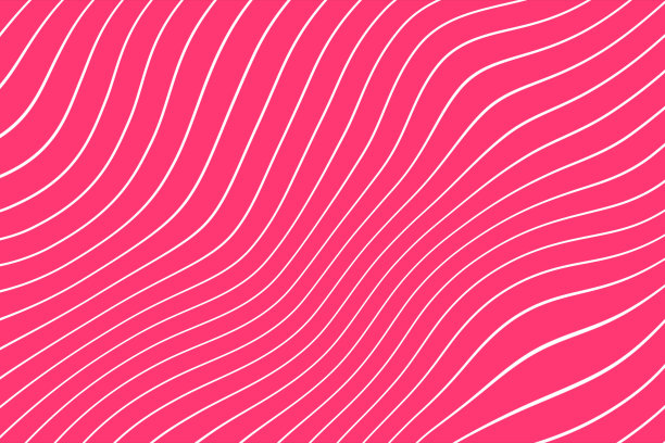 粉色星星圆形矢量图案