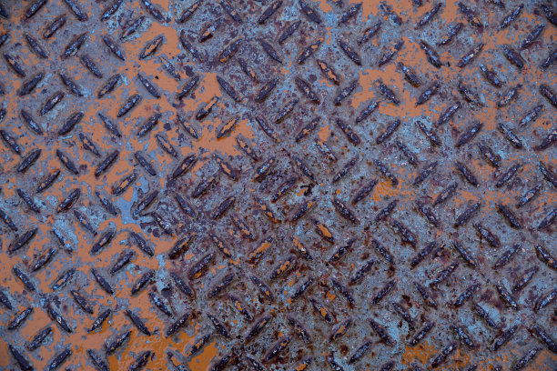 斑驳锈迹金属表面纹理