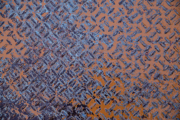 斑驳锈迹金属表面纹理
