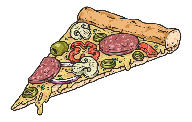 美食绘本小吃复古餐饮