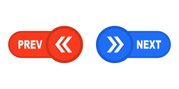 圆形徽章现代扁平风格图