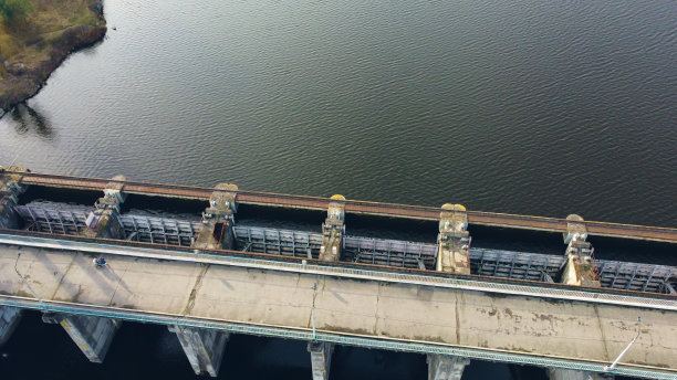 水电站建设工地