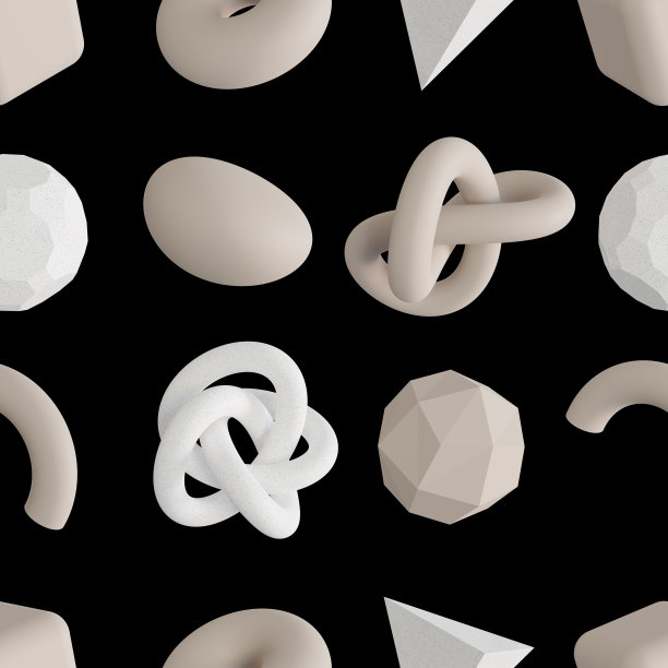 几何组合四方连续图