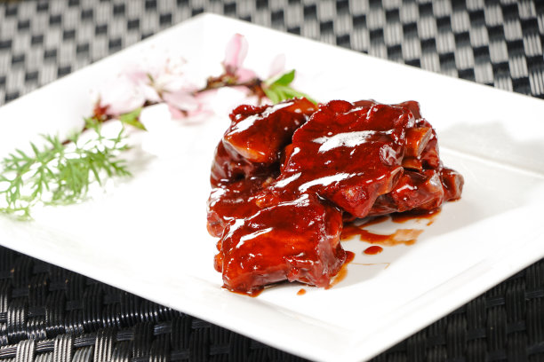 烹调,焖菜,肋骨