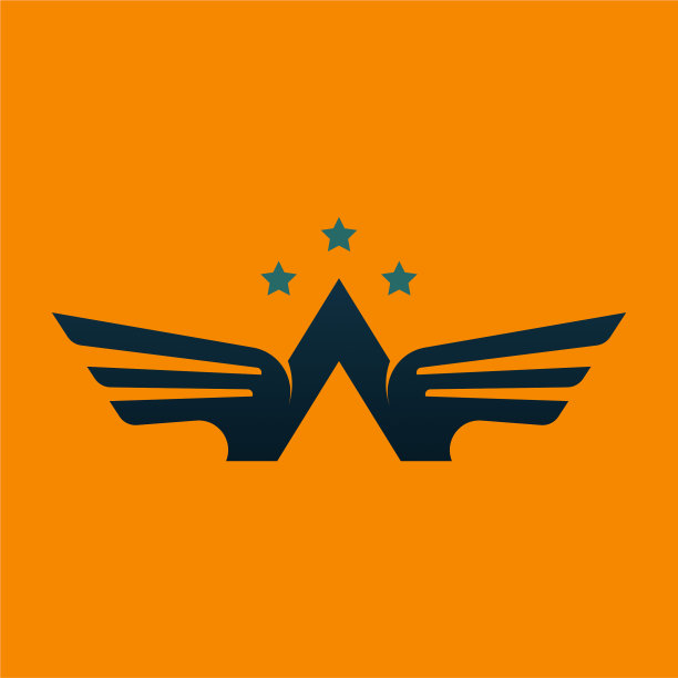 箭头标志飞鸟logo