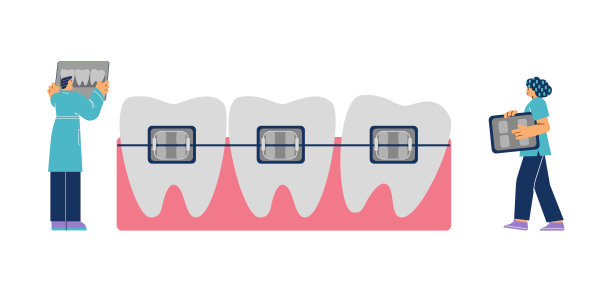 专业牙科诊所设备元素插图
