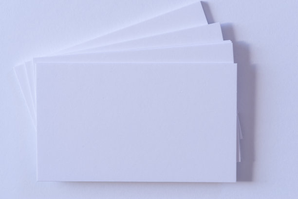 简约极简简洁纹理名片