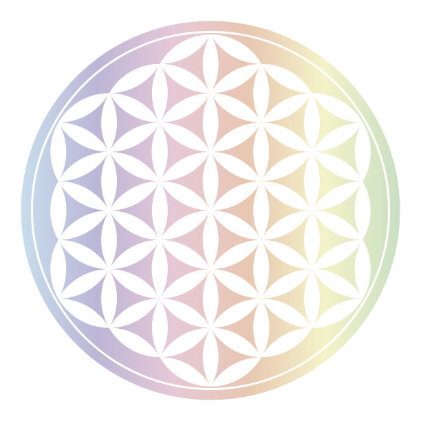 华丽的,对称,背景分离