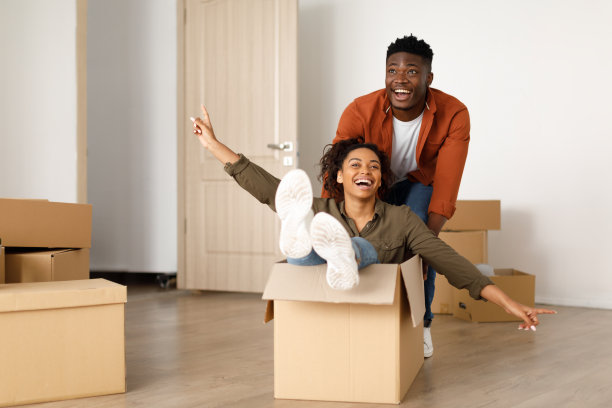 喜庆乔迁之喜背景图