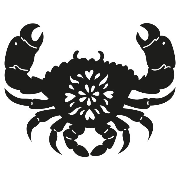 青蟹插画